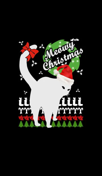 [LINE着せ替え] Meowy Christmasの画像1