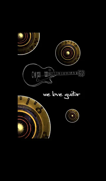 [LINE着せ替え] WE LOVE GUITAR - volume -の画像1