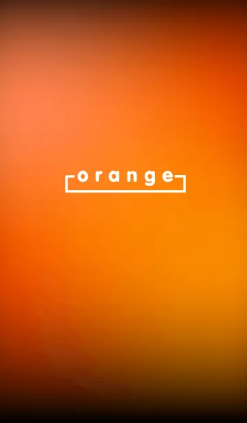 [LINE着せ替え] Simple Orange Black (Light)の画像1