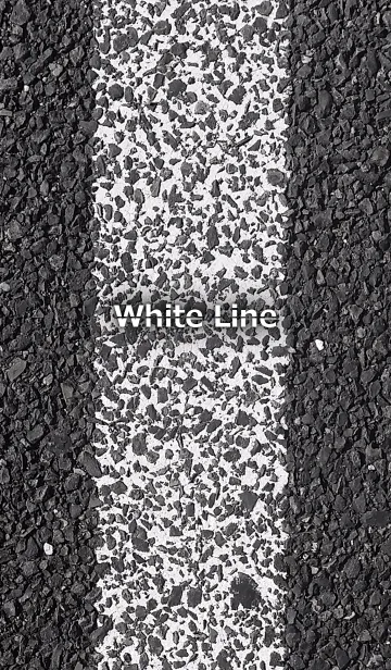[LINE着せ替え] White Line.ver1.2の画像1
