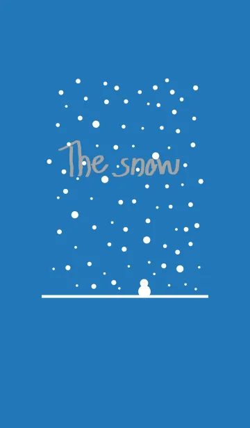 [LINE着せ替え] The snowの画像1