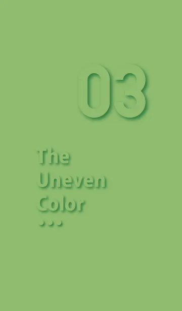 TheUnevenColor03の着せ替えメイン画像