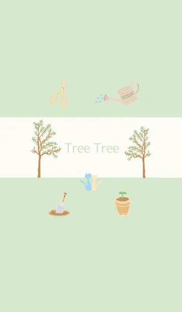 [LINE着せ替え] Tree Treeの画像1