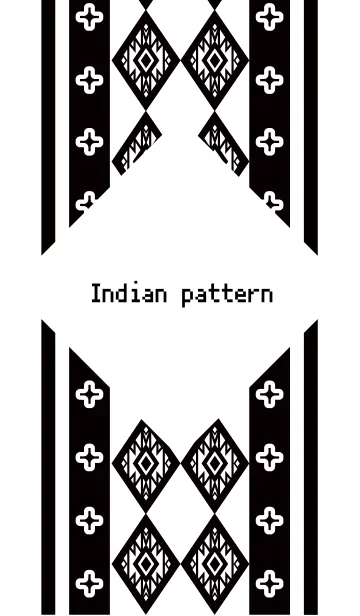 [LINE着せ替え] インディアン_パターンの画像1