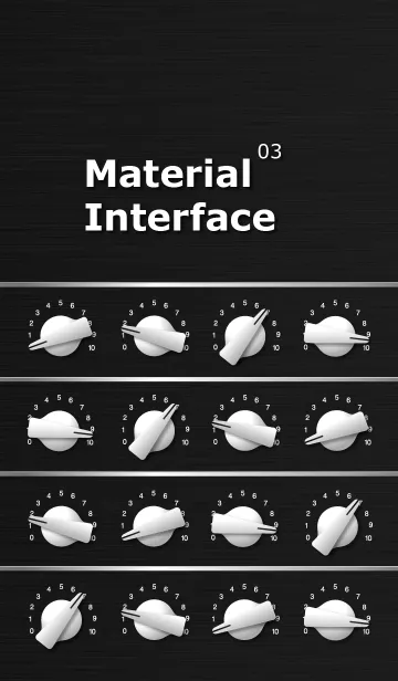 [LINE着せ替え] Material Interface 03の画像1