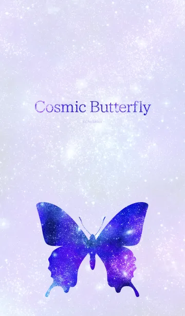 [LINE着せ替え] Cosmic Butterflyの画像1
