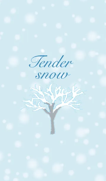 tender snowの着せ替えメイン画像