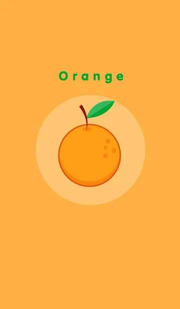 [LINE着せ替え] Orange fruit themeの画像1