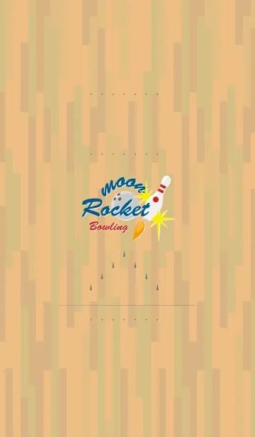 [LINE着せ替え] moon Rocket - Bowlingの画像1