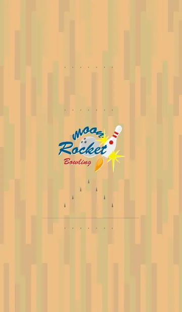 moon Rocket - BowlingのLINE着せ替え