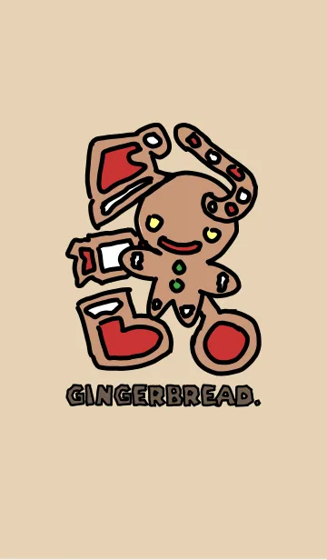 [LINE着せ替え] gingerbread.の画像1