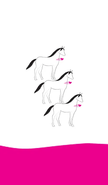 [LINE着せ替え] pinku umaの画像1