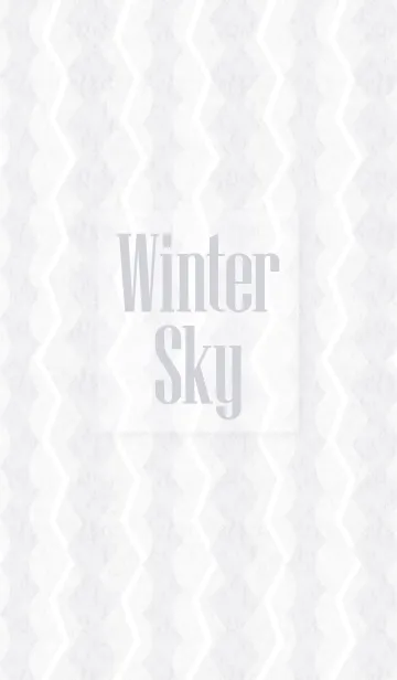 [LINE着せ替え] Winter Skyの画像1