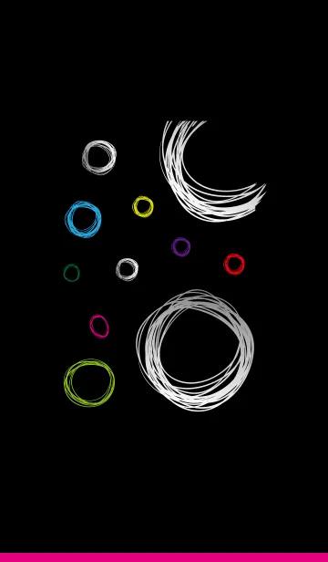 [LINE着せ替え] 女の子デザイン研究所① - eco circle -の画像1