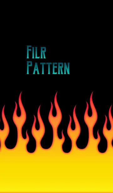 [LINE着せ替え] ファイヤーパターンの着せ替えの画像1