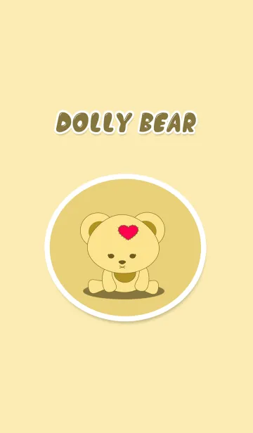[LINE着せ替え] Dolly bearの画像1