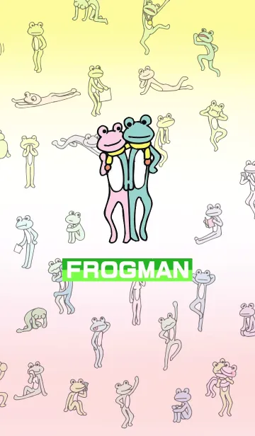 [LINE着せ替え] フロッグマンの画像1