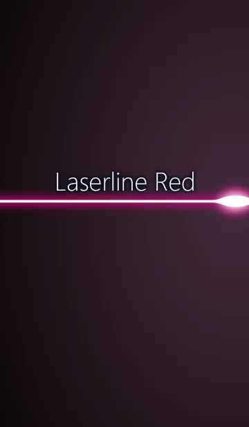 [LINE着せ替え] LaserlineRedの画像1