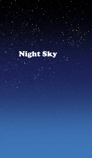 [LINE着せ替え] Beautiful Night Skyの画像1
