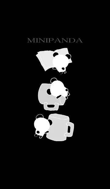 [LINE着せ替え] みにぱんだの画像1