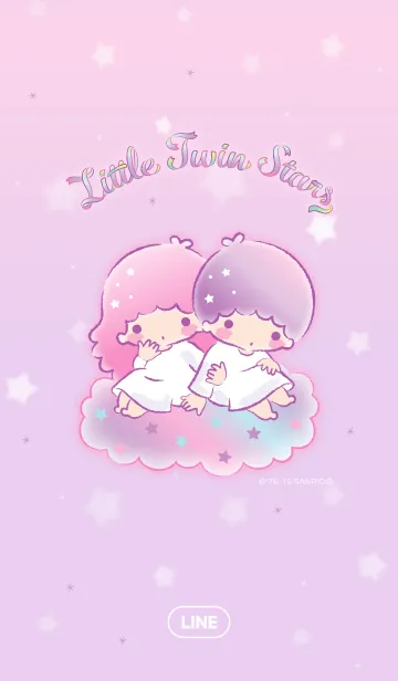 リトルツインスターズ ゆめかわ☆のLINE着せ替え