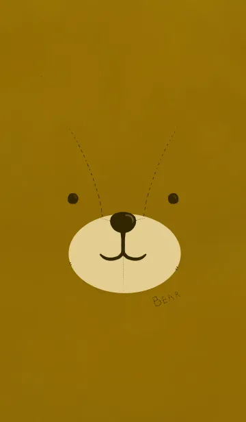 [LINE着せ替え] ぬいぐるみクマの画像1