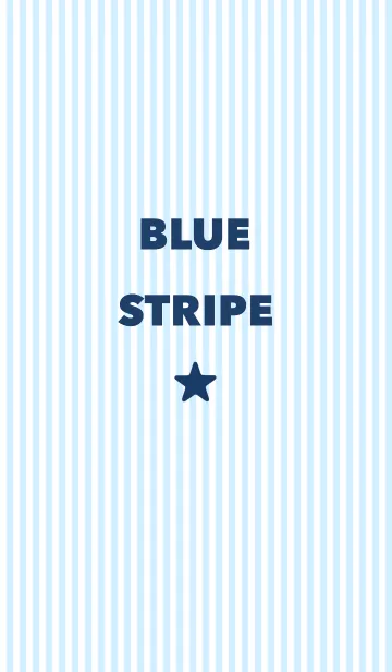 [LINE着せ替え] simple blue stripeの画像1