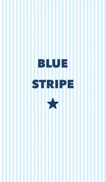 simple blue stripeのLINE着せ替え