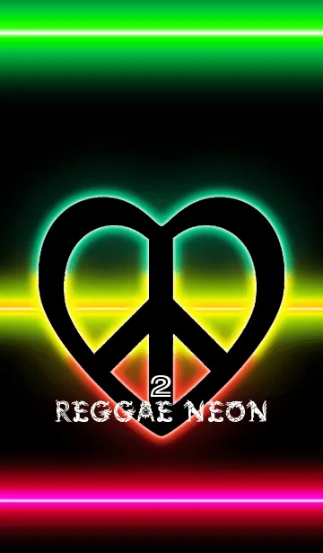 REGGAE NEON2のLINE着せ替え