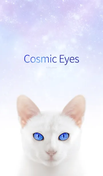 [LINE着せ替え] Cosmic Eyes -Cats-の画像1