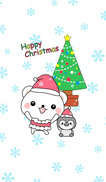 [LINE着せ替え] Happy Christmas...の画像1