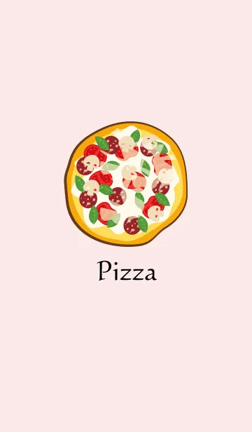 [LINE着せ替え] SIMPLE Pizza.の画像1