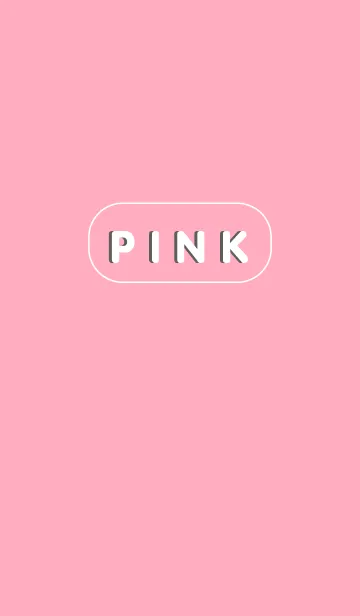 [LINE着せ替え] simple button Pink themeの画像1