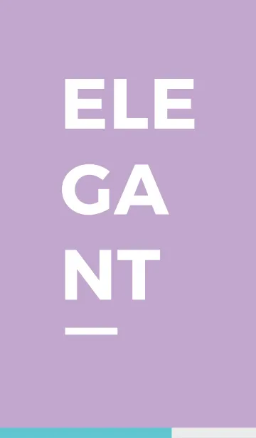 [LINE着せ替え] Elegant Purpleの画像1
