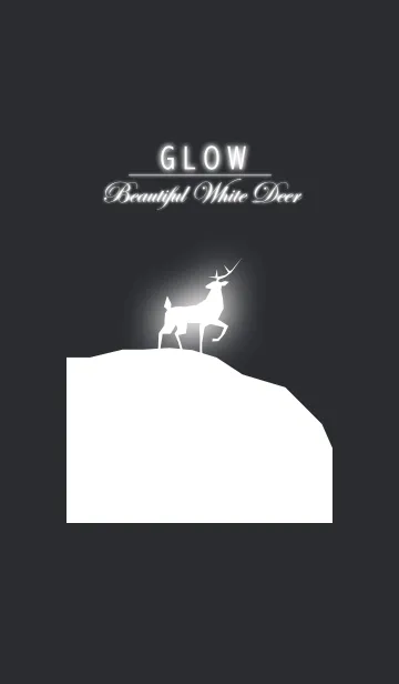 [LINE着せ替え] Glow Beautiful White Deerの画像1