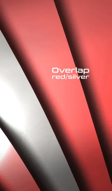 Overlap red/silverの着せ替えメイン画像