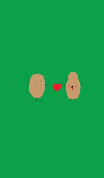 [LINE着せ替え] Potato themeの画像1