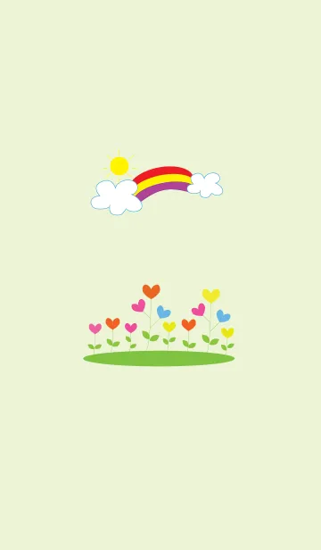 flowers themeのLINE着せ替え