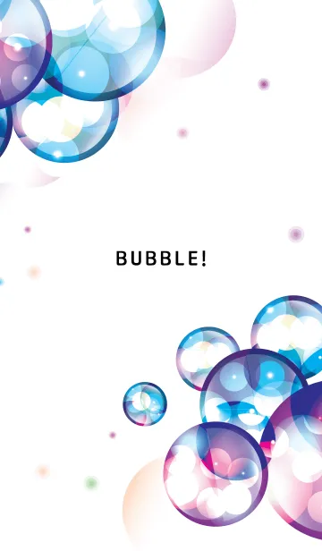 [LINE着せ替え] Bubble！の画像1