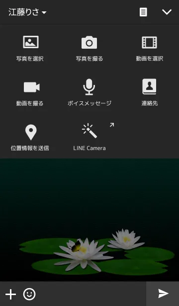 [LINE着せ替え] Beautiful Lotus Flowerの画像4