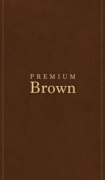 [LINE着せ替え] プレミアム ブラウンの画像1