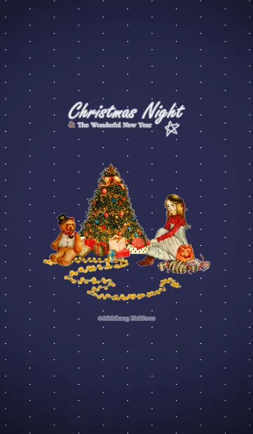 [LINE着せ替え] Christmas Night ＆ The Wonderful New Yearの画像1