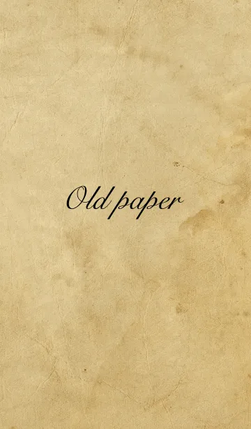 [LINE着せ替え] 古い紙の画像1