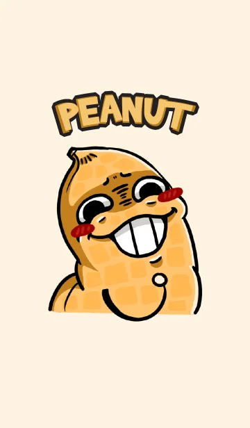 [LINE着せ替え] Cute Peanutの画像1