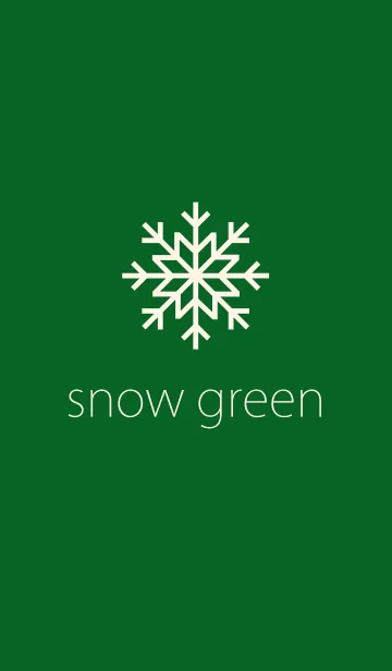 snow greenの着せ替えメイン画像