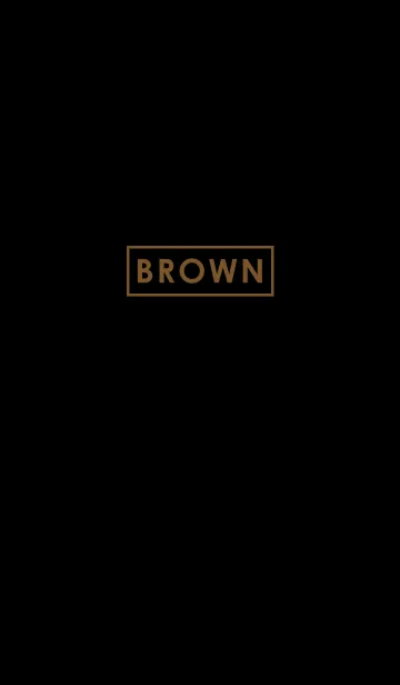 [LINE着せ替え] Brown in Blackの画像1