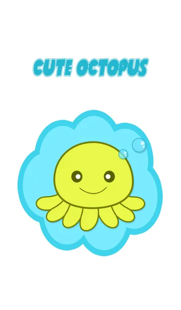 [LINE着せ替え] Cute Octopusの画像1