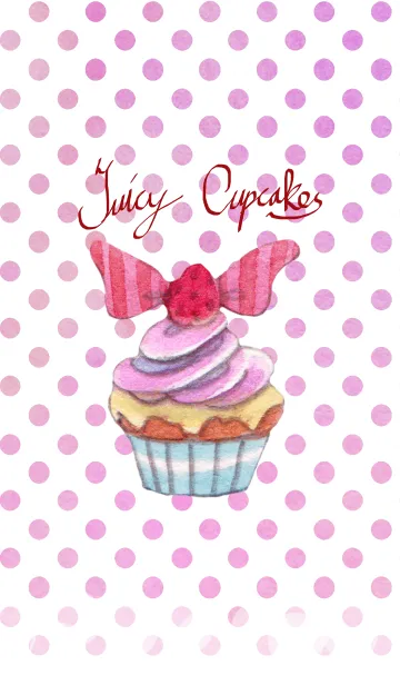 [LINE着せ替え] Juicy cupcakesの画像1