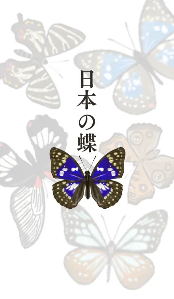 [LINE着せ替え] 日本の蝶の画像1
