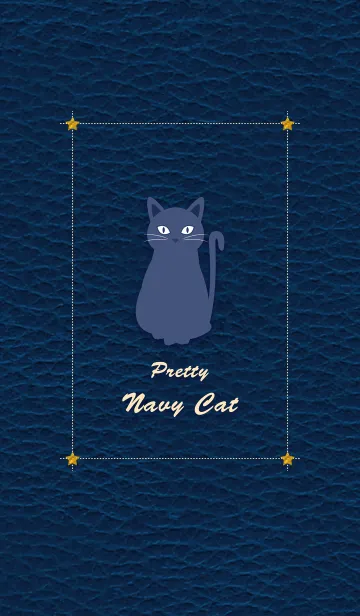 [LINE着せ替え] Pretty Navy Catの画像1